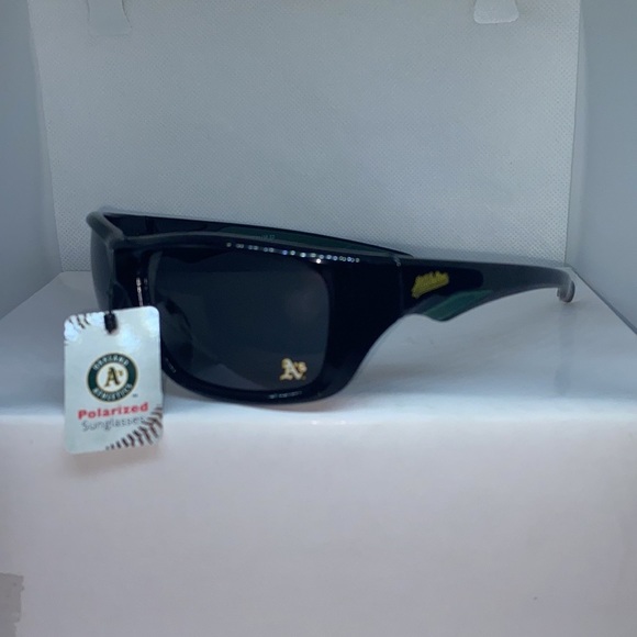 OAKLAND A'S (ATHLETICS) MLB Licensed Full Rim Polarized Unisex Sunglasses - Picture 6 of 6